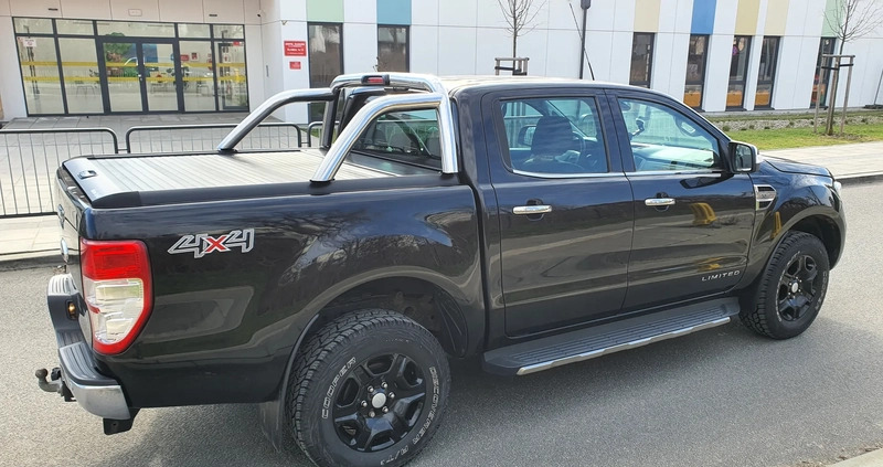Ford Ranger cena 103900 przebieg: 189630, rok produkcji 2016 z Warszawa małe 436